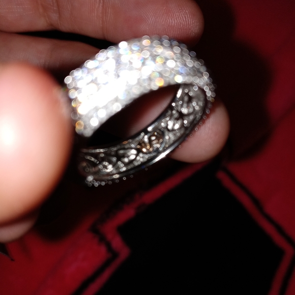 Suzy Levian size 9 Eternity Band - Picture 7 of 9